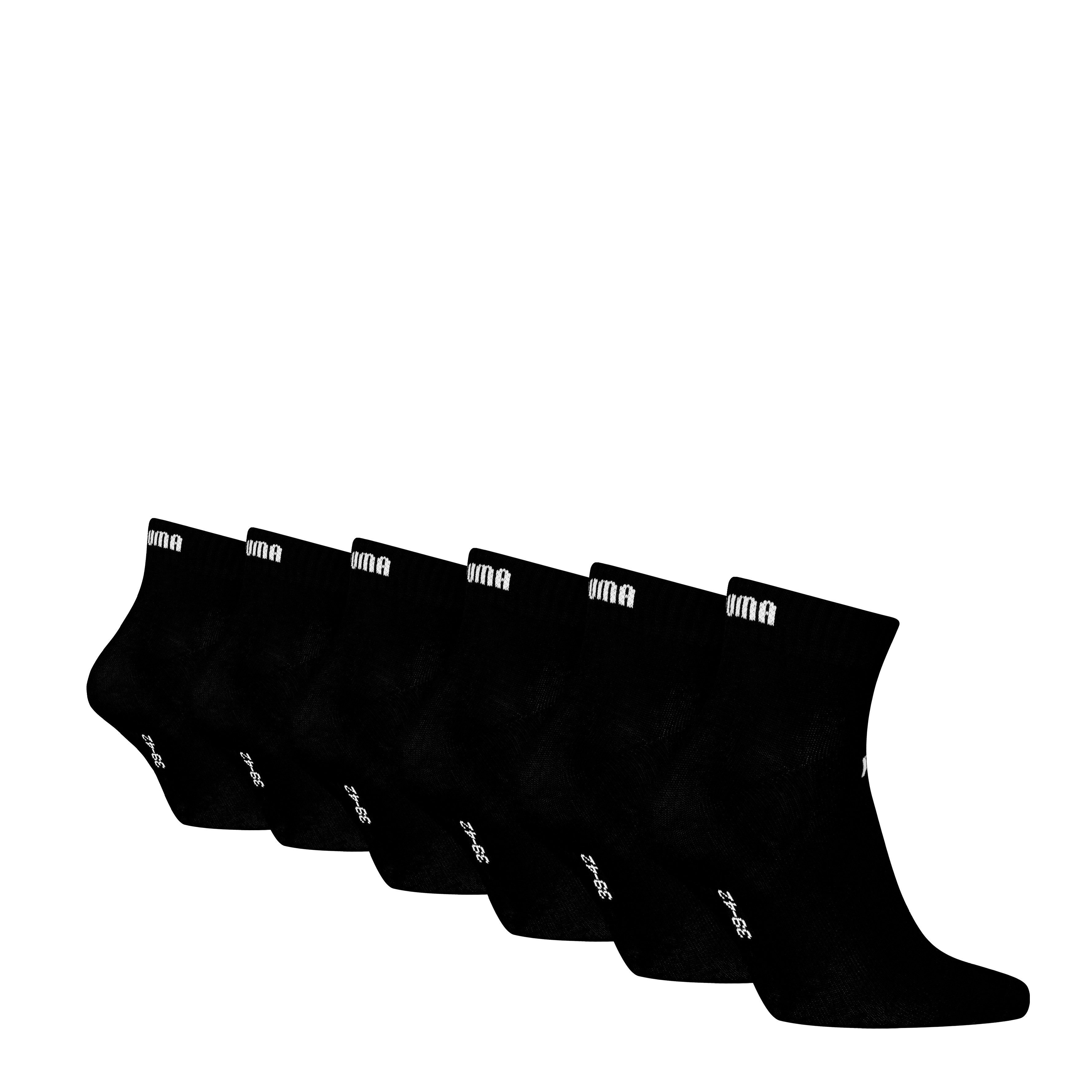 PUMA Sportsocken PUMA Unisex Elements Quarter Socken knöchelhoch 6er Pack ( günstig online kaufen