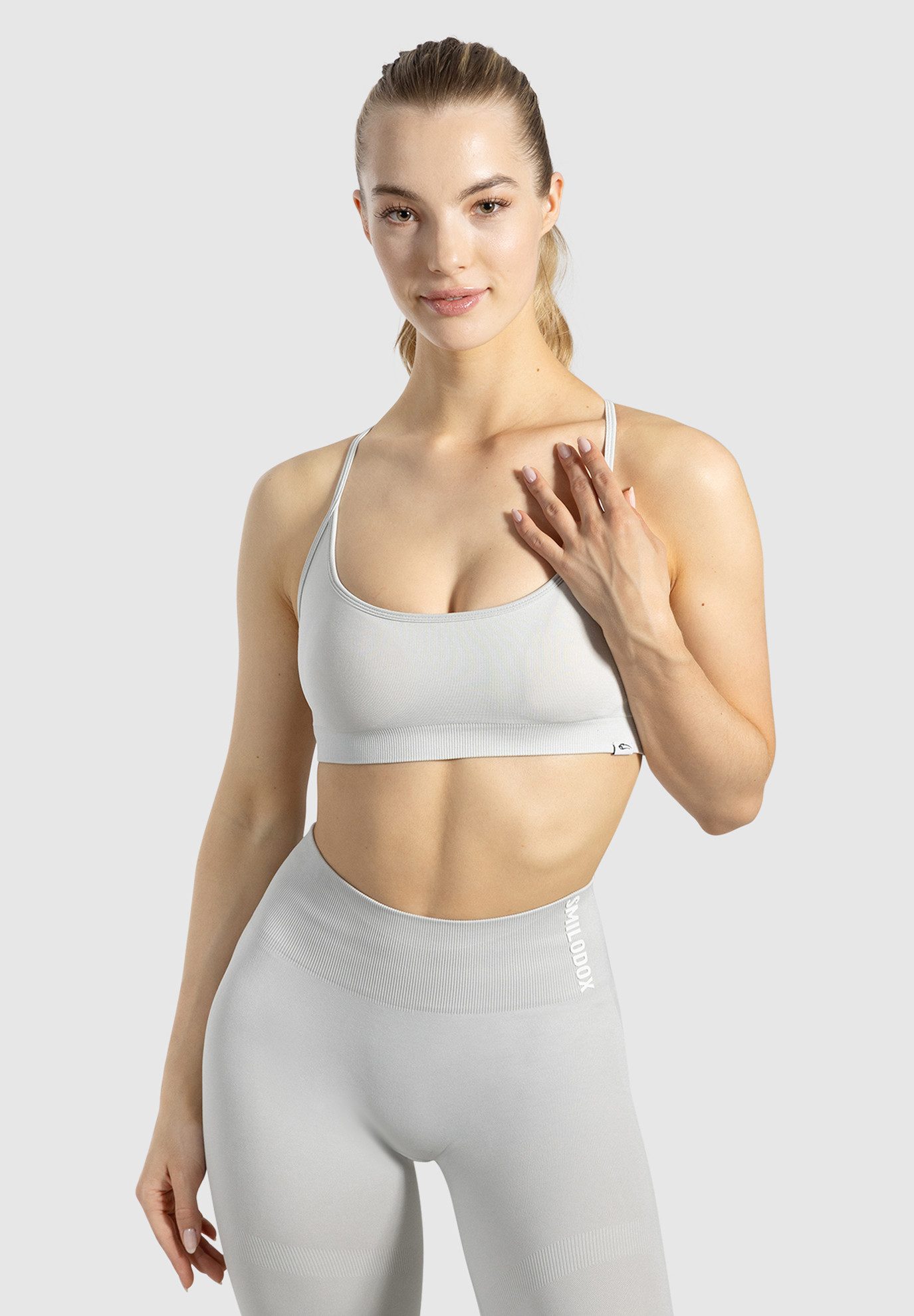 Smilodox Sport-BH Sena, Shaped Fit mit offenem Rücken & überkreuzten Träger günstig online kaufen