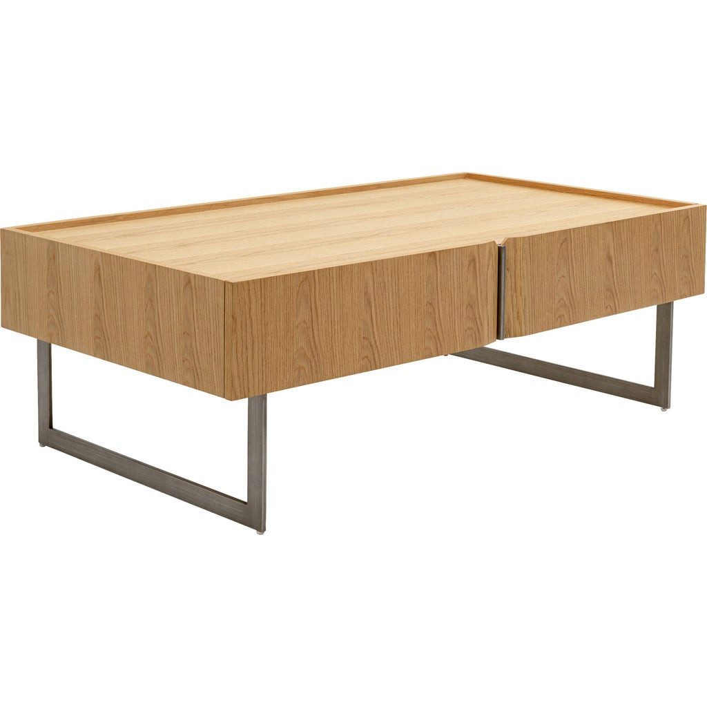Kare Design Couchtisch Giulio, Schublade mit Soft-Close Funktion