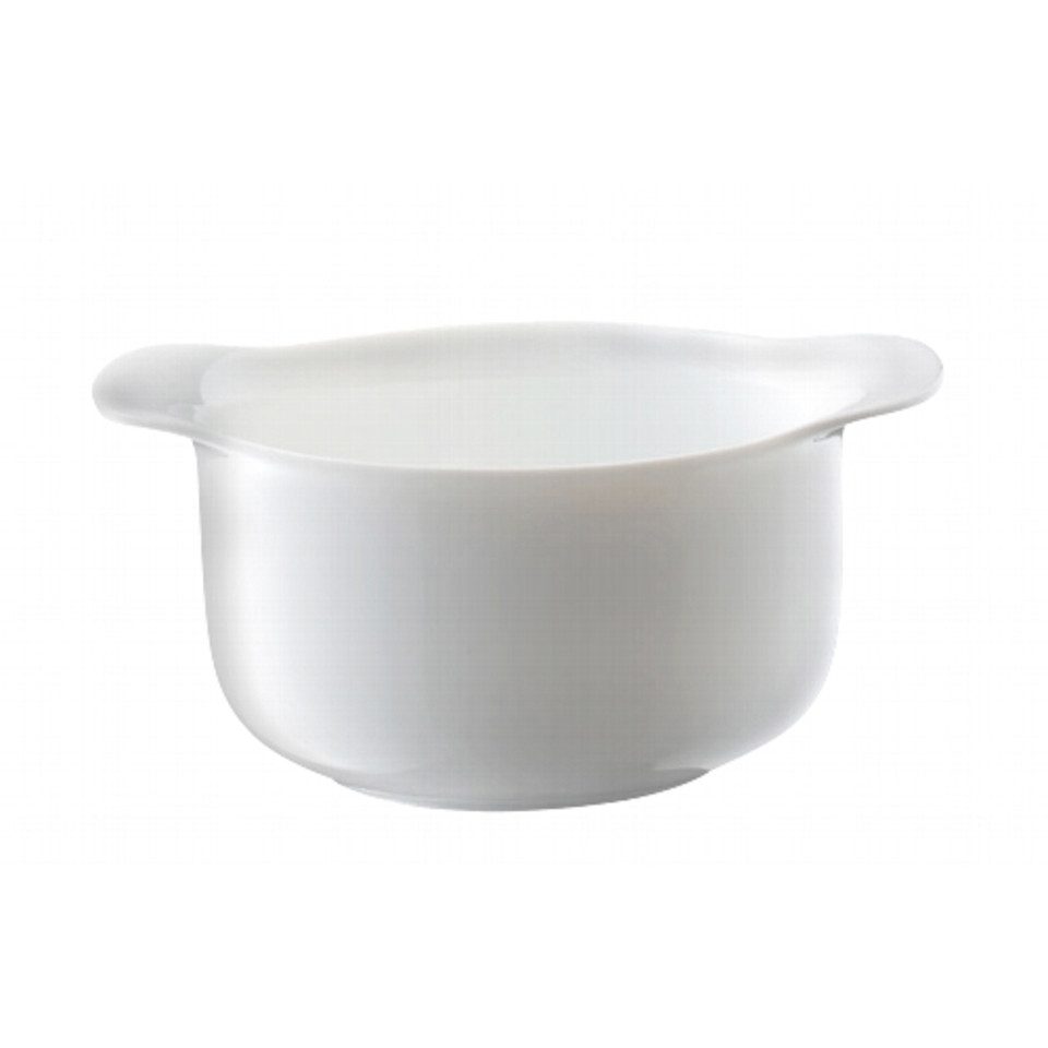 Michael Fischer Suppenschüssel Tavola Suppen-Tasse 320 ml, Porzellan, weiß (1 Stück), (1-tlg)