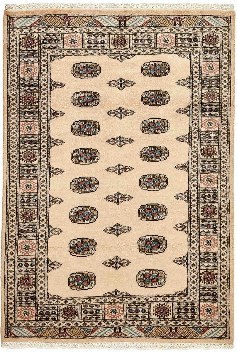mm rechteckig, Handgeknüpfter 125x183 8 2ply Orientteppich, Buchara Nain Trading, Pakistan Höhe: Orientteppich