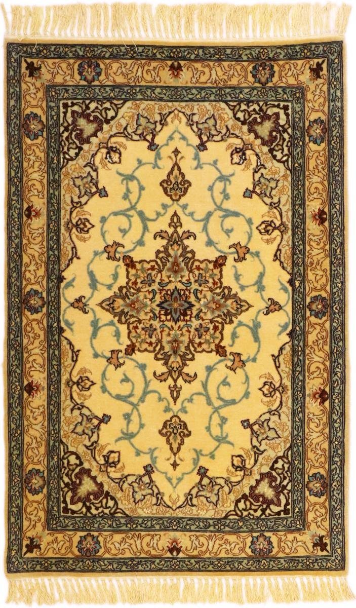 Wundertüte Orientteppich Isfahan Seidenkette Nain 73x111 Trading, rechteckig, mm 6 Höhe: Orientteppich, Handgeknüpfter