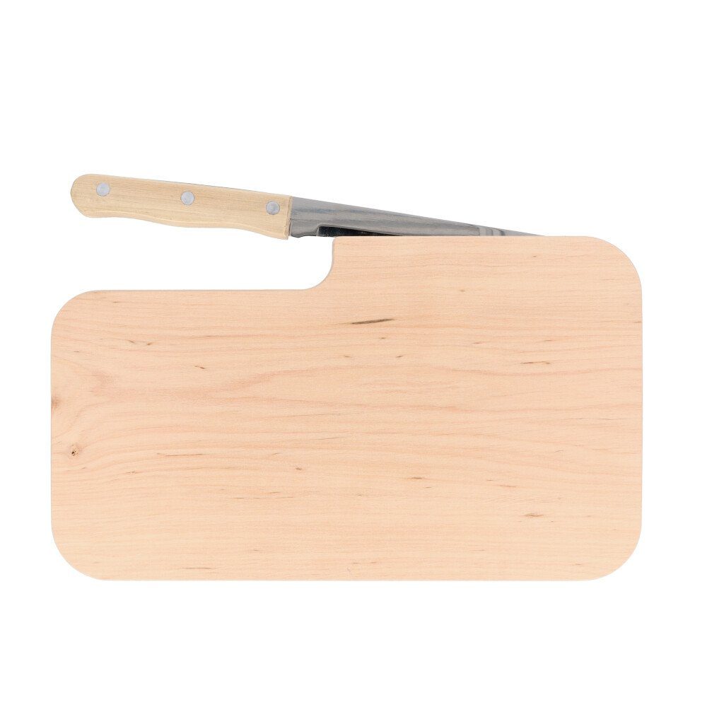 mit für Gravur Holzbrett mit Geschenke Spruchreif® Frühstücksbrett Frühstück · · Outdoor Messer Brotzeitbrett Geschenke Angler · · mit Messer · Brotzeitbrett Angler