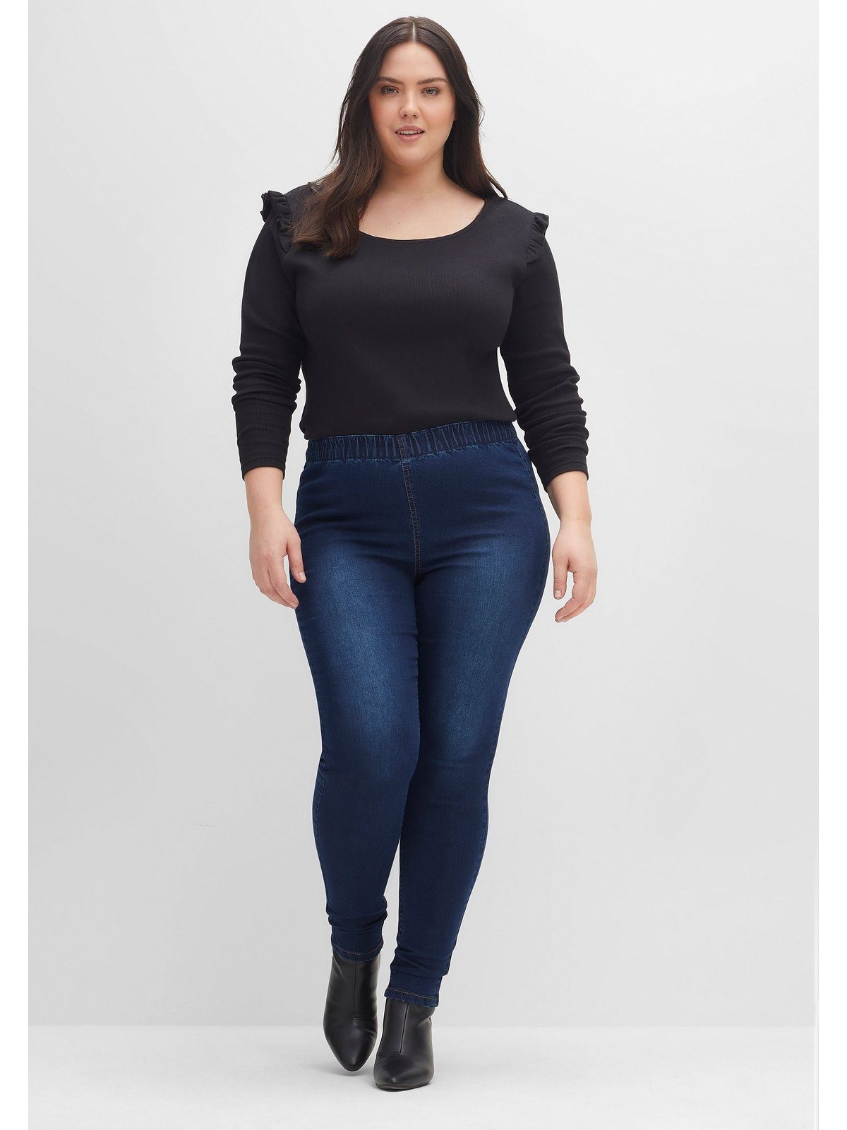 Sheego Jeansjeggings Große Größen in individueller günstig online kaufen