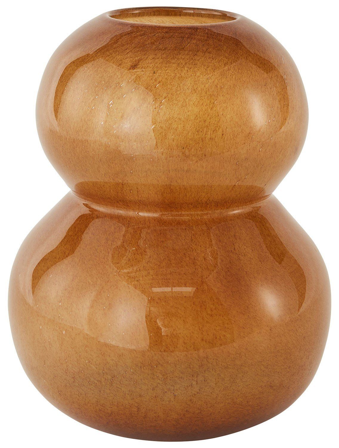 OYOY Dekovase Lasi Vase Höhe 30 cm Ø 25,5 cm Glas
