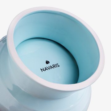 Navaris Wasserspender Bienentränke Keramik mit Glasmurmeln - Futterstation für Insekten
