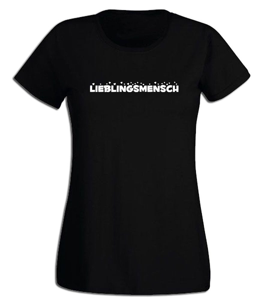 G-graphics T-Shirt Damen T-Shirt - Lieblingsmensch günstig online kaufen