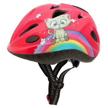 Skullcap Fahrradhelm Pinky Cat M
