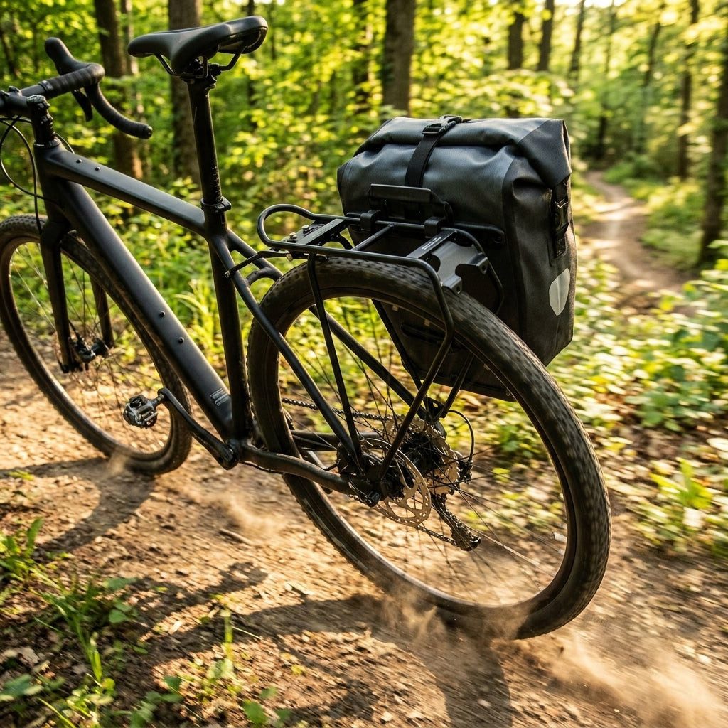 racktime Fahrrad-Gepäckträger racktime Light-It HR-Gepäckträger - 28 Zoll schwarz ultraleichtes Alum