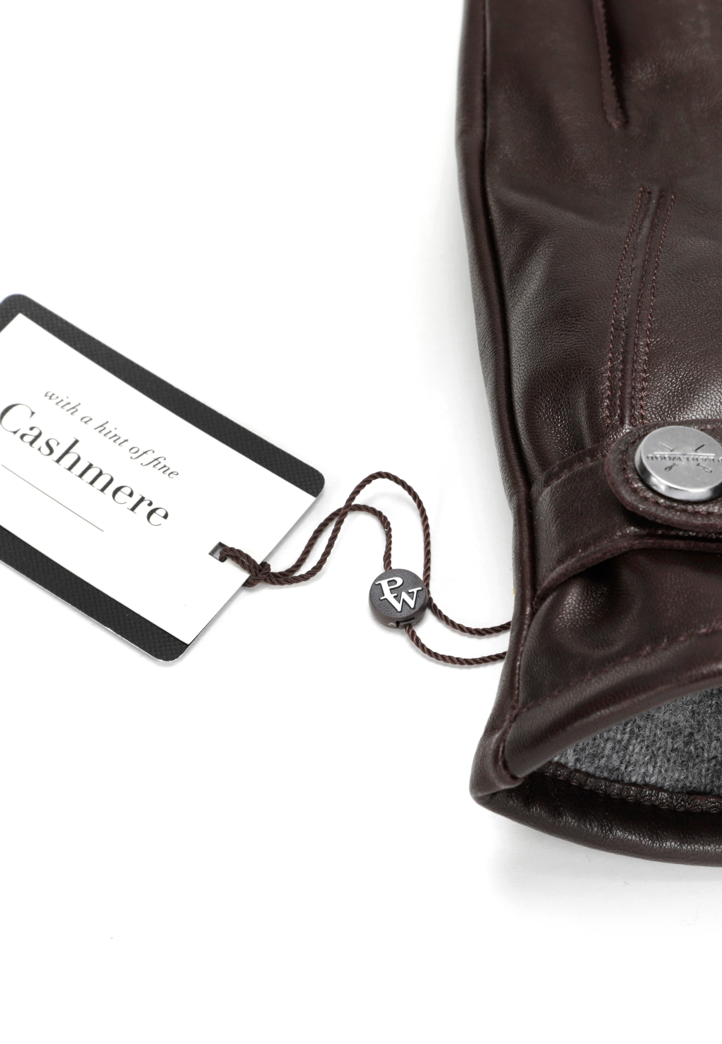 PEARLWOOD Lederhandschuhe BROOKS (1 Paar) weiches Innenfutter, Wollanteil, verstellbarer Lederriegel – Bild 3 von 3