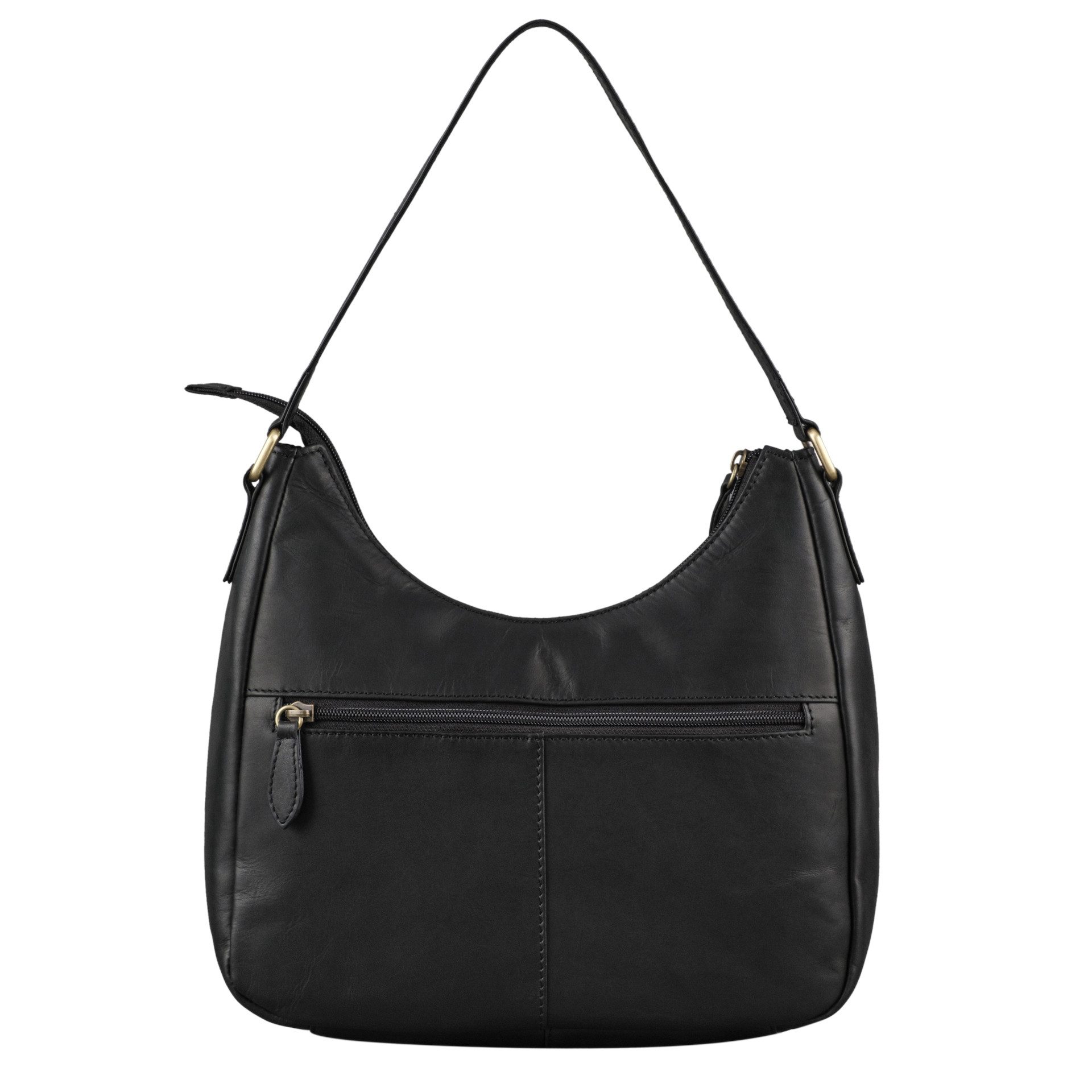 Benthill Handtasche Damen Echt Leder Schultertasche Umhängetasche Ledertasche Umhängegurt, Schultergurt / Umhängegurt Reißverschlussfach