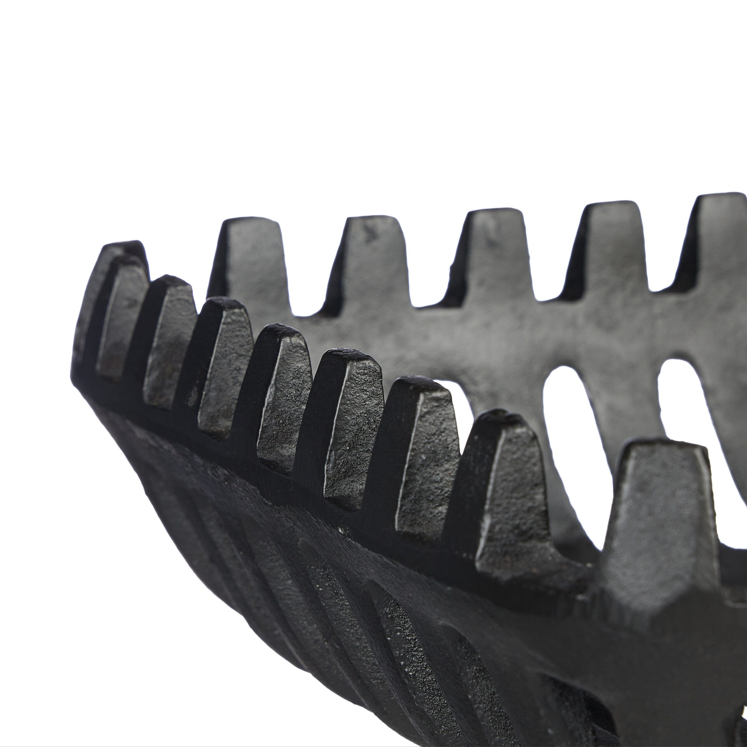relaxdays Feuerrost Kaminrost Gusseisen mit Standfüßen, 42x28 cm, (1-St), L – Bild 5 von 5