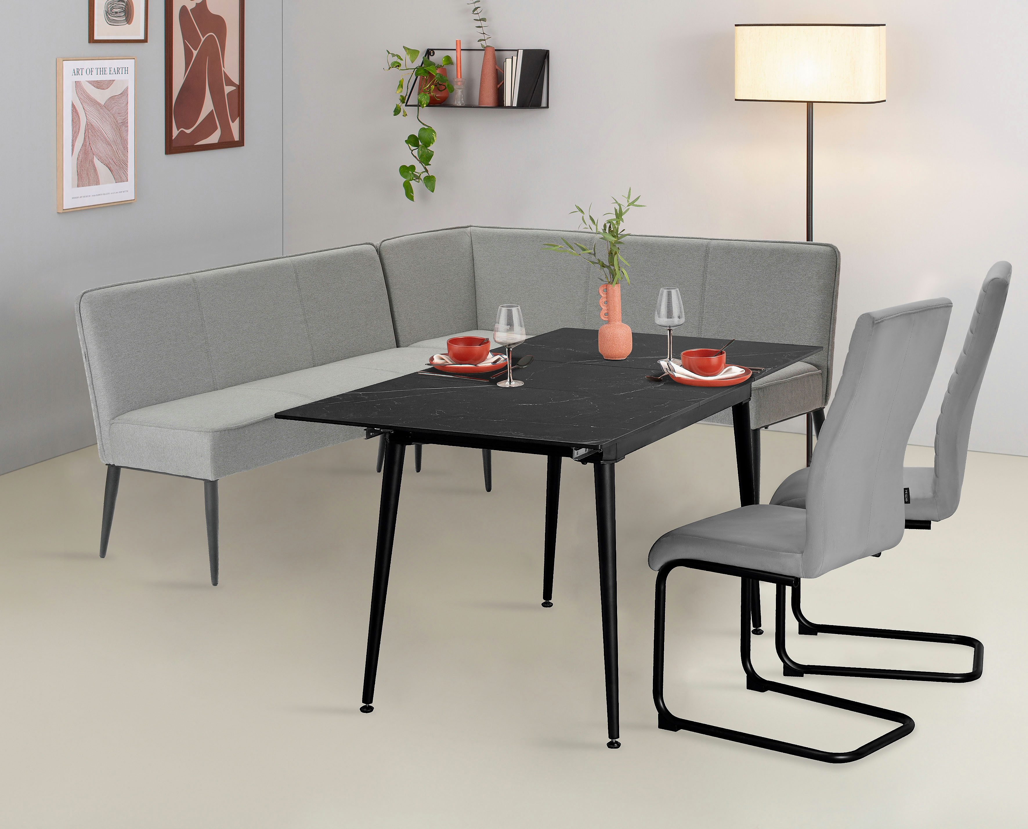 OTTO home Eckbank Lenzrose, (Esszimmerbank, Bank), günstig online kaufen