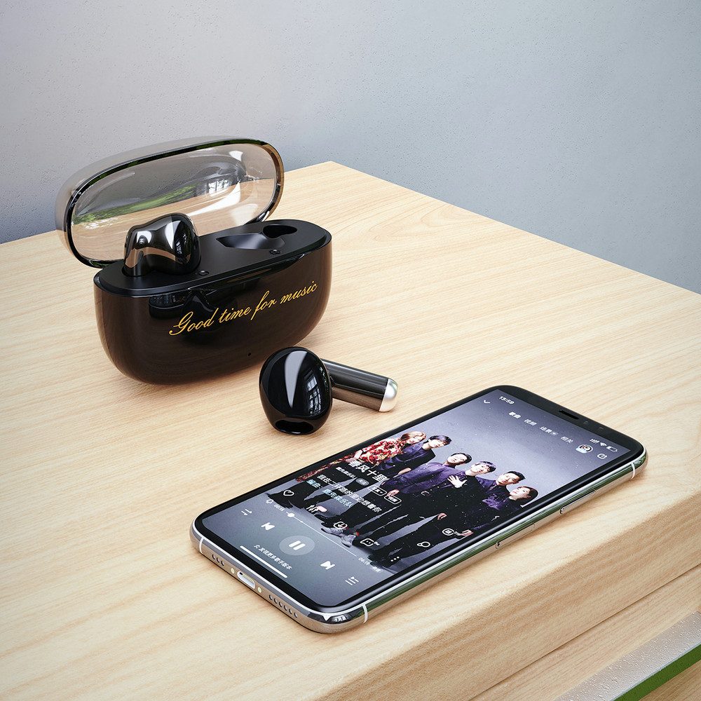Dudao Dudao U8 TWS Kabellose In-Ear Kopfhörer Schwarz Bluetooth-Kopfhörer