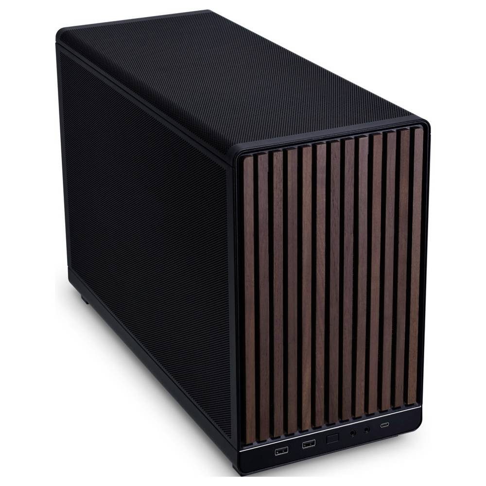 Lian Li PC-Gehäuse DAN Cases A3-mATX Wood Edition PC-Gehäuse, Micro-ATX - Walnuss