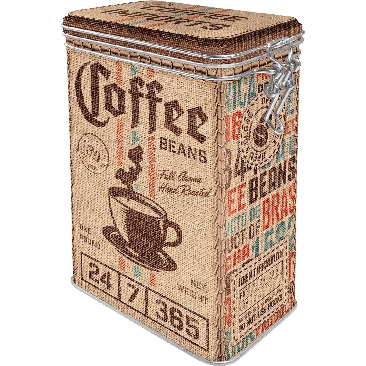Nostalgic-Art Kaffeedose Aromadose - Coffee & Chocolate - Coffee Sack