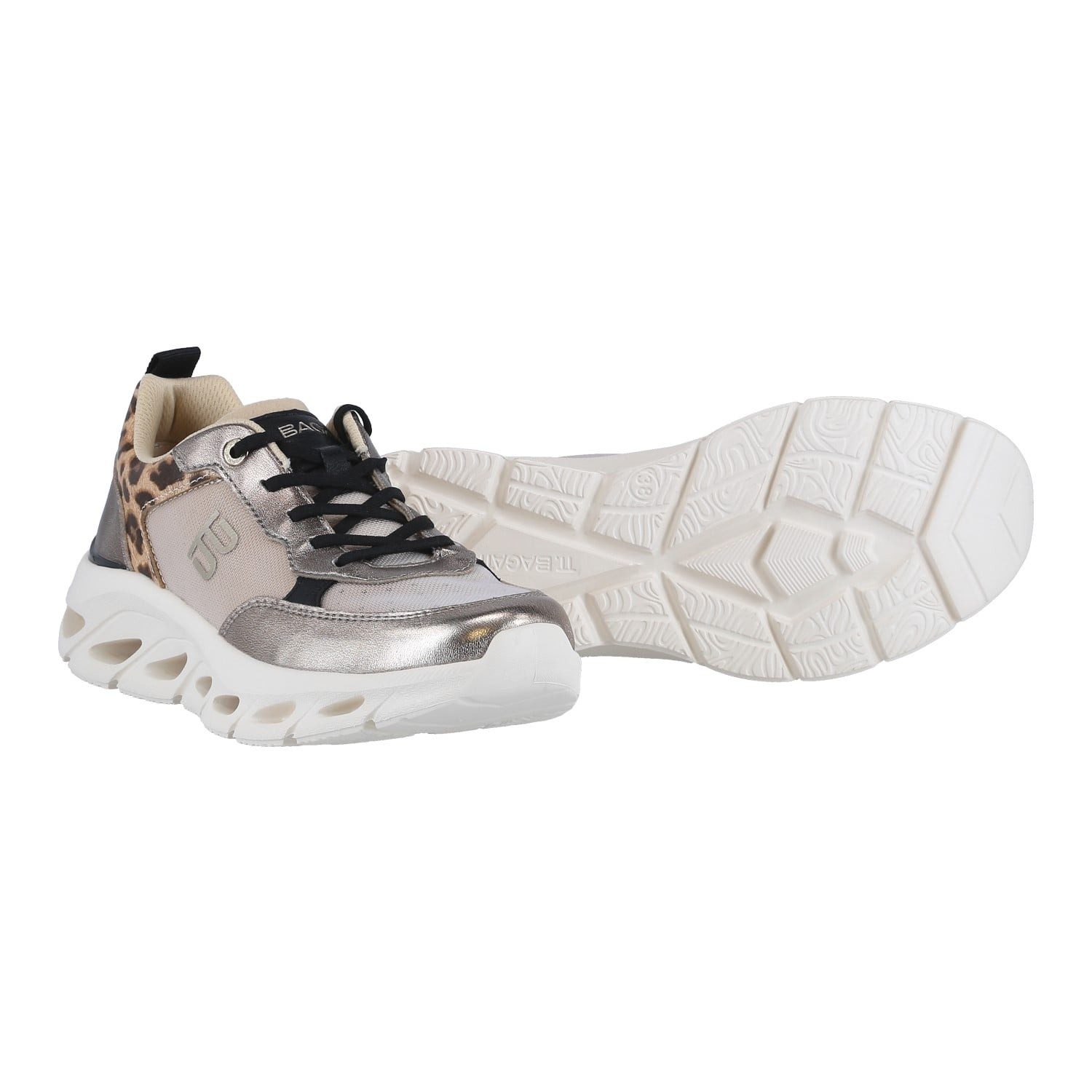 BAGATT D41-AW902 gold/bunt Damen Sneaker