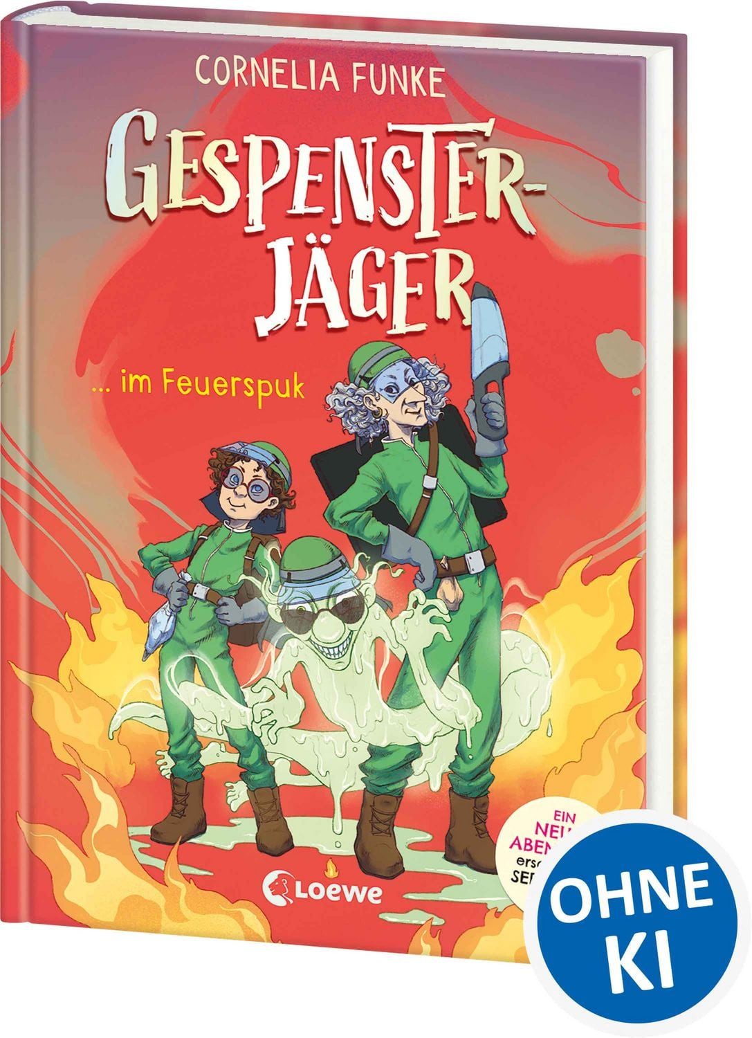 Gespensterjäger im Feuerspuk (Band 2) - Mit 8 neu illustrierten Farbse / Cornelia Funke
