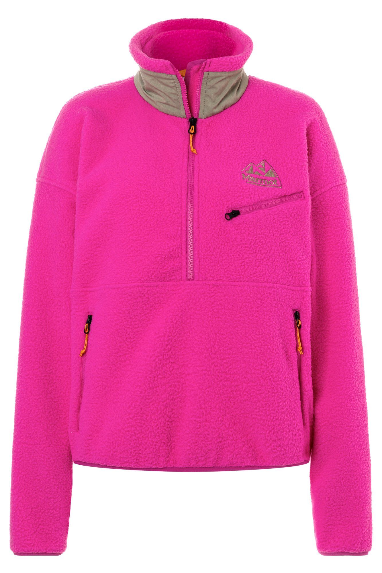 Marmot Fleecepullover Marmot W 94 E.c.o. Recycled Fleece Damen Sweater Fuchsia Red - Vetiver