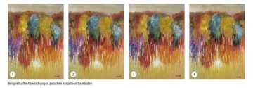 KUNSTLOFT Gemälde Deine Wärme 75x100 cm, Leinwandbild 100% HANDGEMALT Wandbild Wohnzimmer