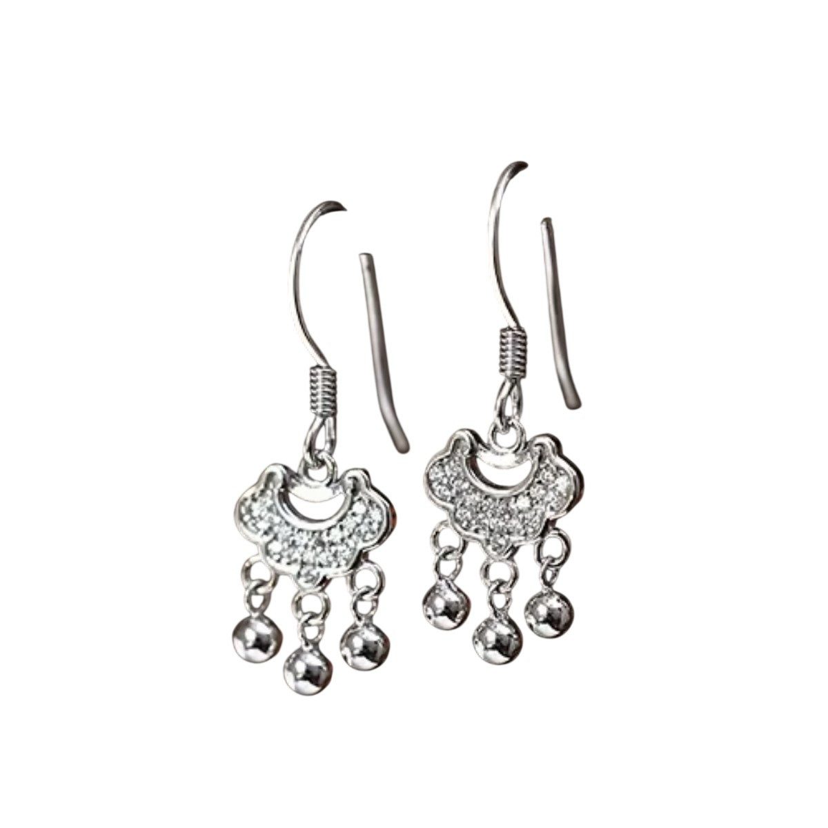 Paar Ohrhaken kleine mini Ohrhaken Ohrstecker Ohrschmuck Ohrringe Hochzeitsschmuck