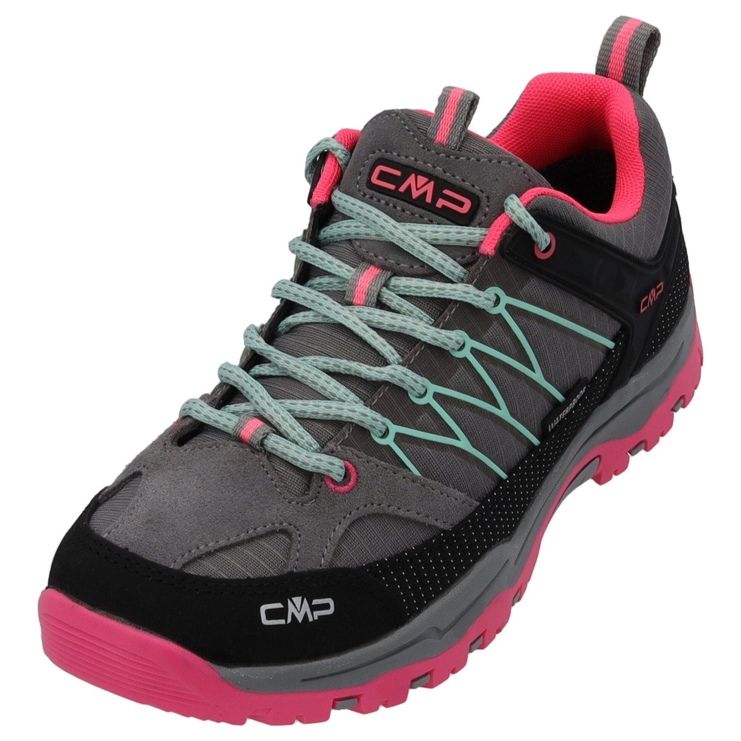 CMP CMP Rigel Low 3Q54554 W Trekkingschuh cemento-pink fluo (03203015)