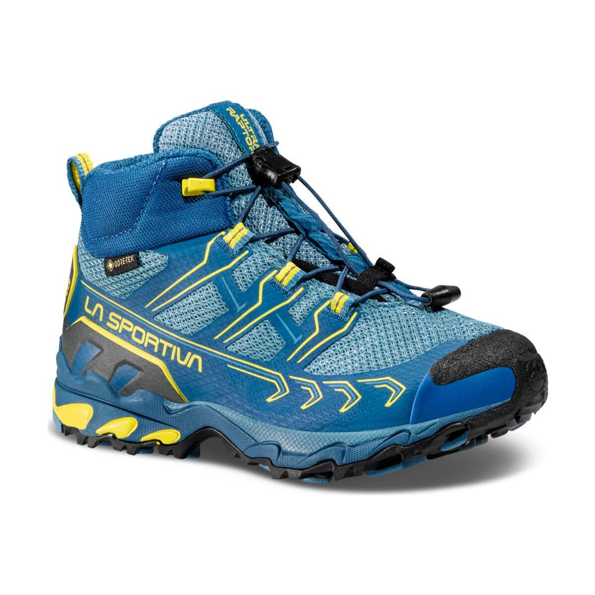 La Sportiva Ultra Raptor II Mid JR GTX Hikingschuh Perfekter Wanderschuh für Kinder mit wasserdichter GORE-TEX-Membran