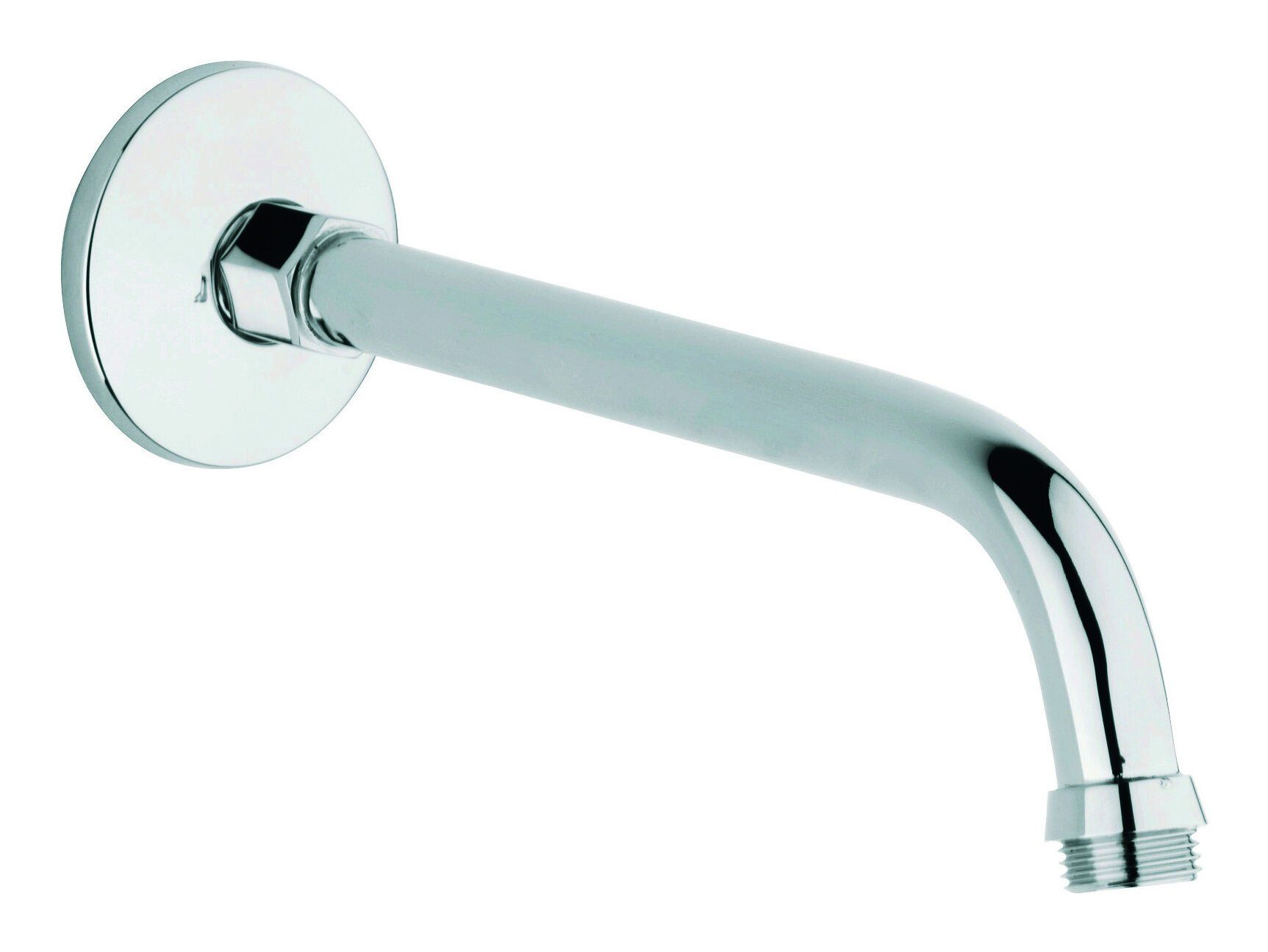 Grohe Brausearm Relexa, Ausladung 218 mm Rosette rund - Chrom