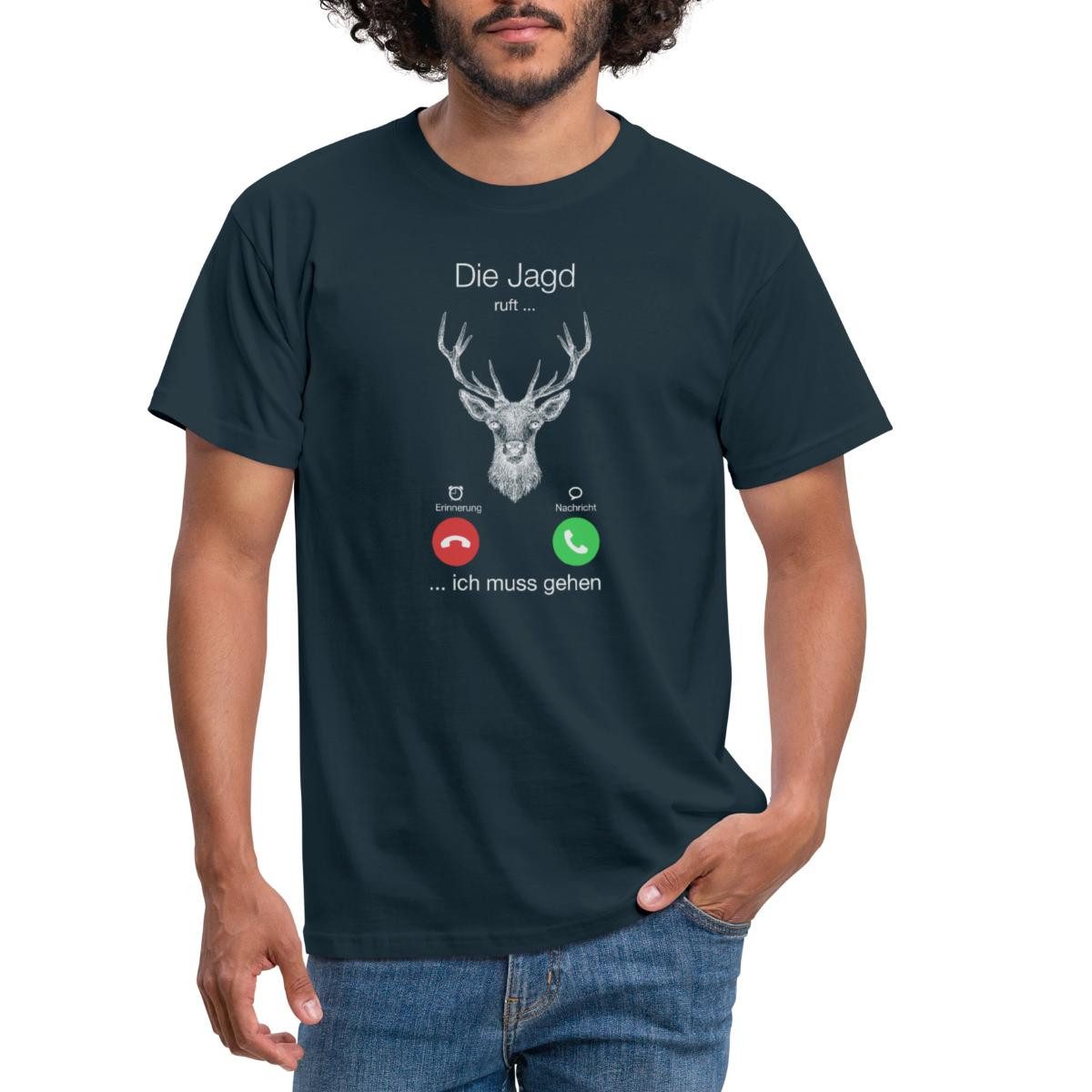 Spreadshirt T-Shirt Die Jagd Ruft Ich günstig online kaufen