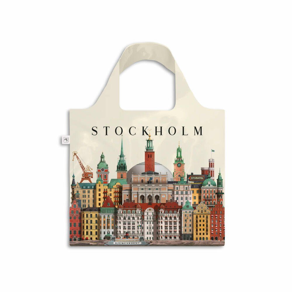 Martin Schwartz Tragetasche Totebag Stockholm, zusammenfaltbar