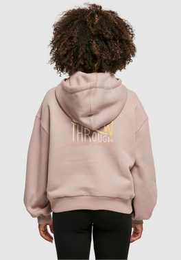 Merchcode Kapuzenpullover Merchcode Damen Ladies Spring - Grow through 1 Oversized Hoody (1-tlg)