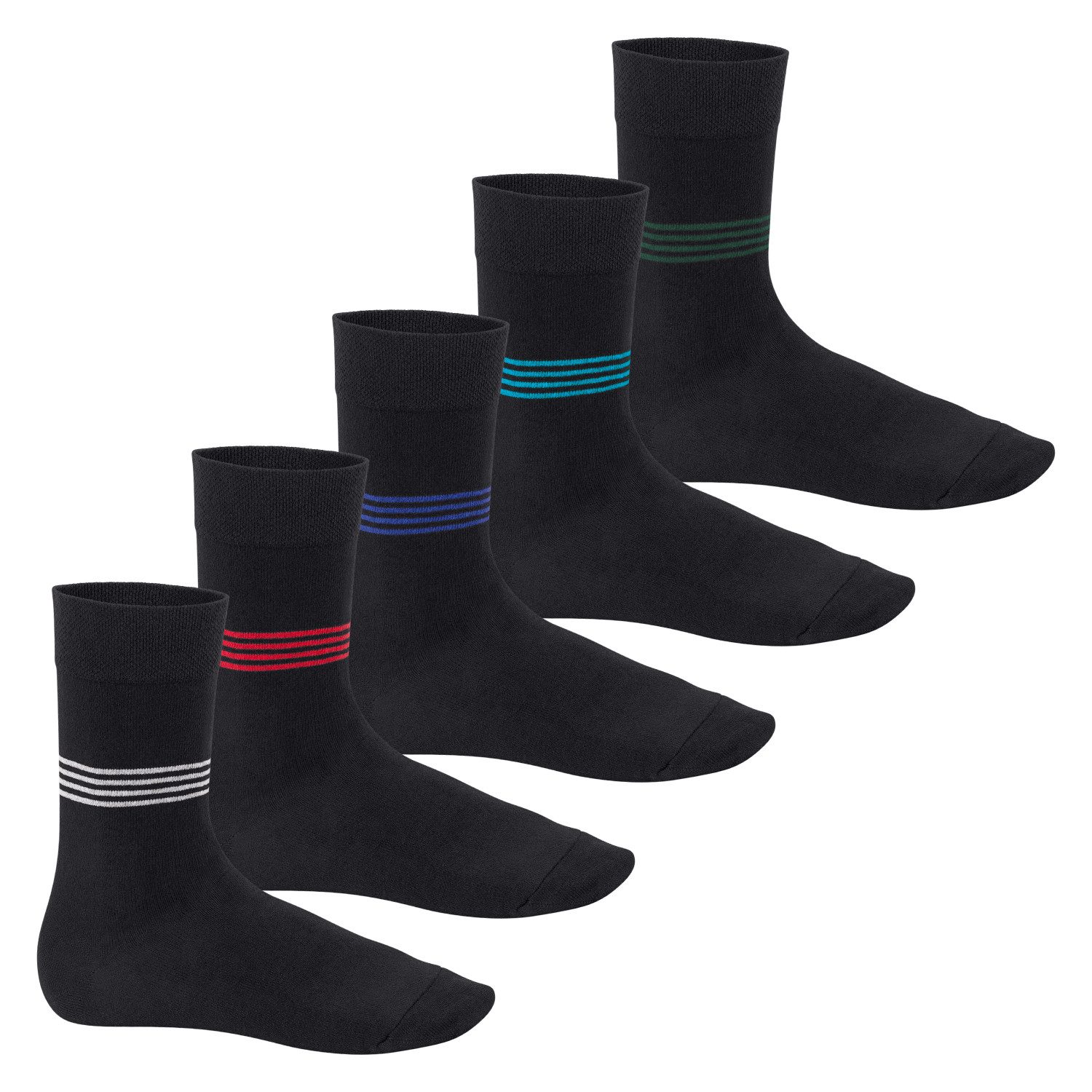 Footstar Businesssocken Herren Motiv Socken (10 Paar) mit diversen Mustern günstig online kaufen