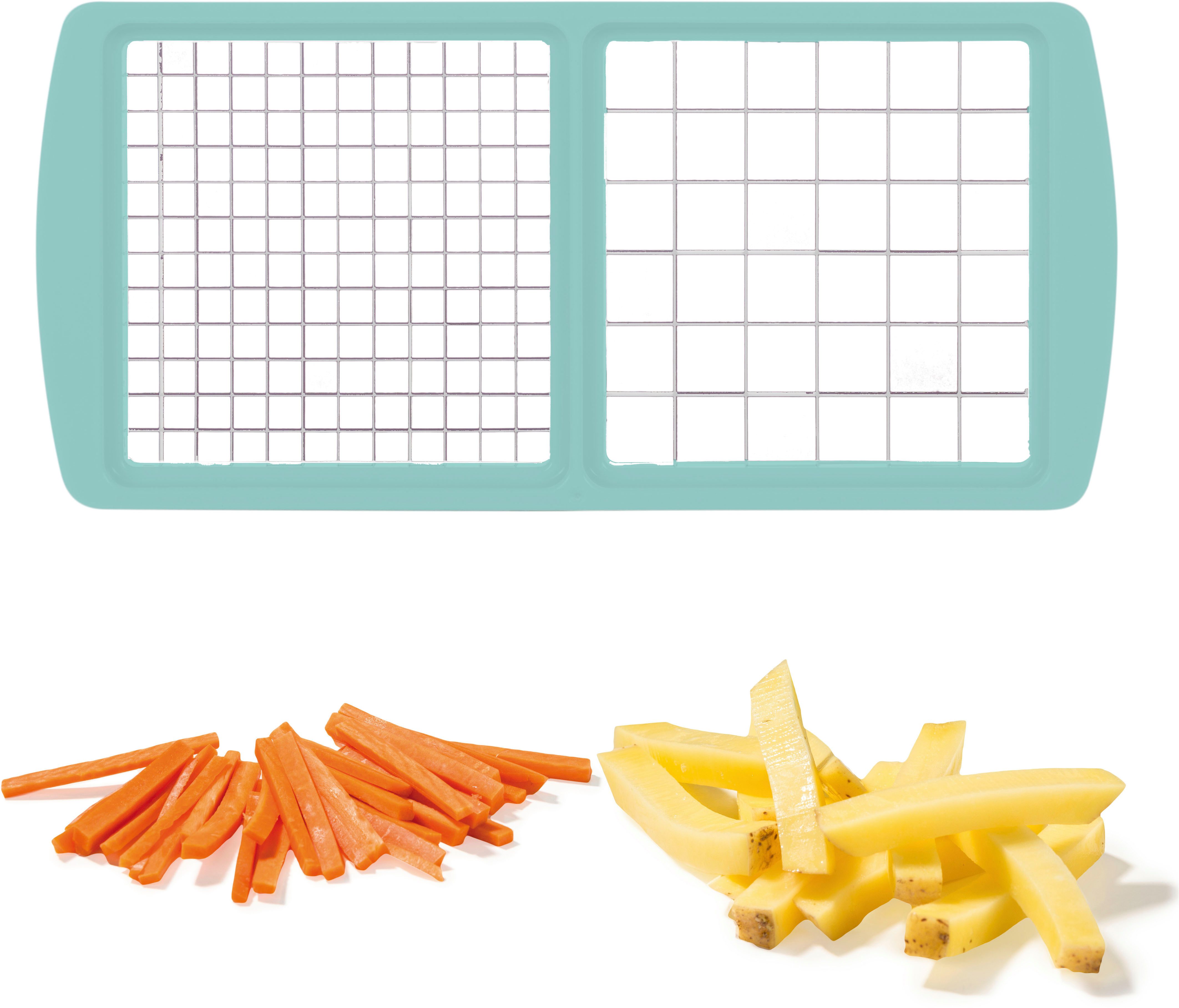 Genius Zerkleinerer Nicer Dicer Fusion Set 13-tlg., Einfach, praktisch, sicher und platzsparend! – Bild 5 von 5