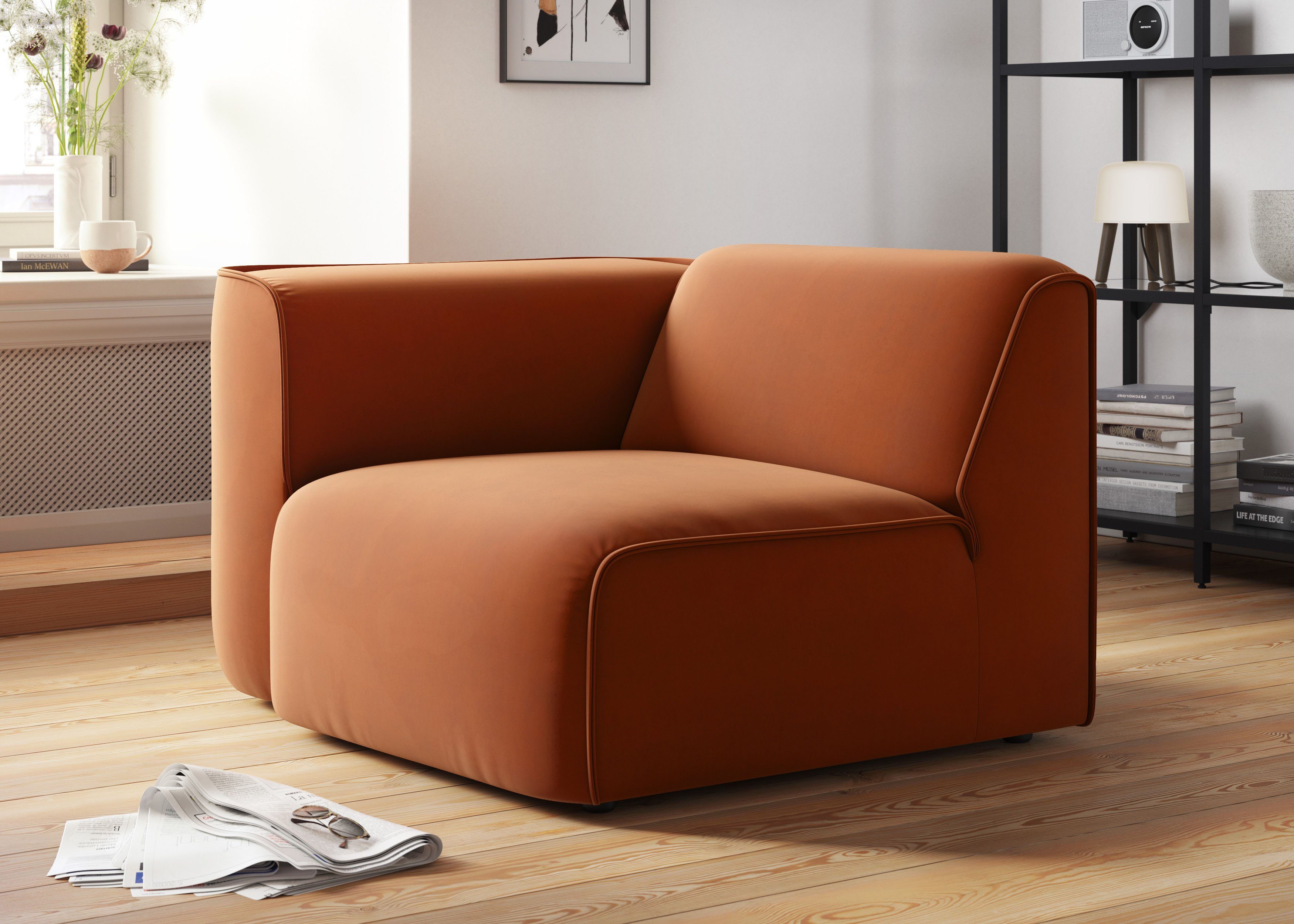 RAUM.ID Sessel Merid Sofa-Eckelement, Maße B/T/H: günstig online kaufen