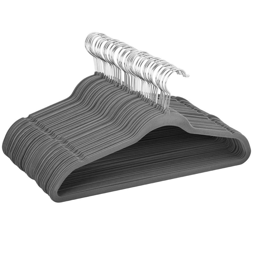 Yaheetech Kleiderbügel 100 Stück Anzugbügel, (100-tlg), rutschfest mit Hake günstig online kaufen