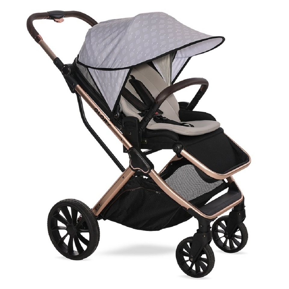 Lorelli Kinderwagenschirm Kinderwagen Sonnenschutz, Universal UV-Schutz  Schutz vor Sonne Staub Wind