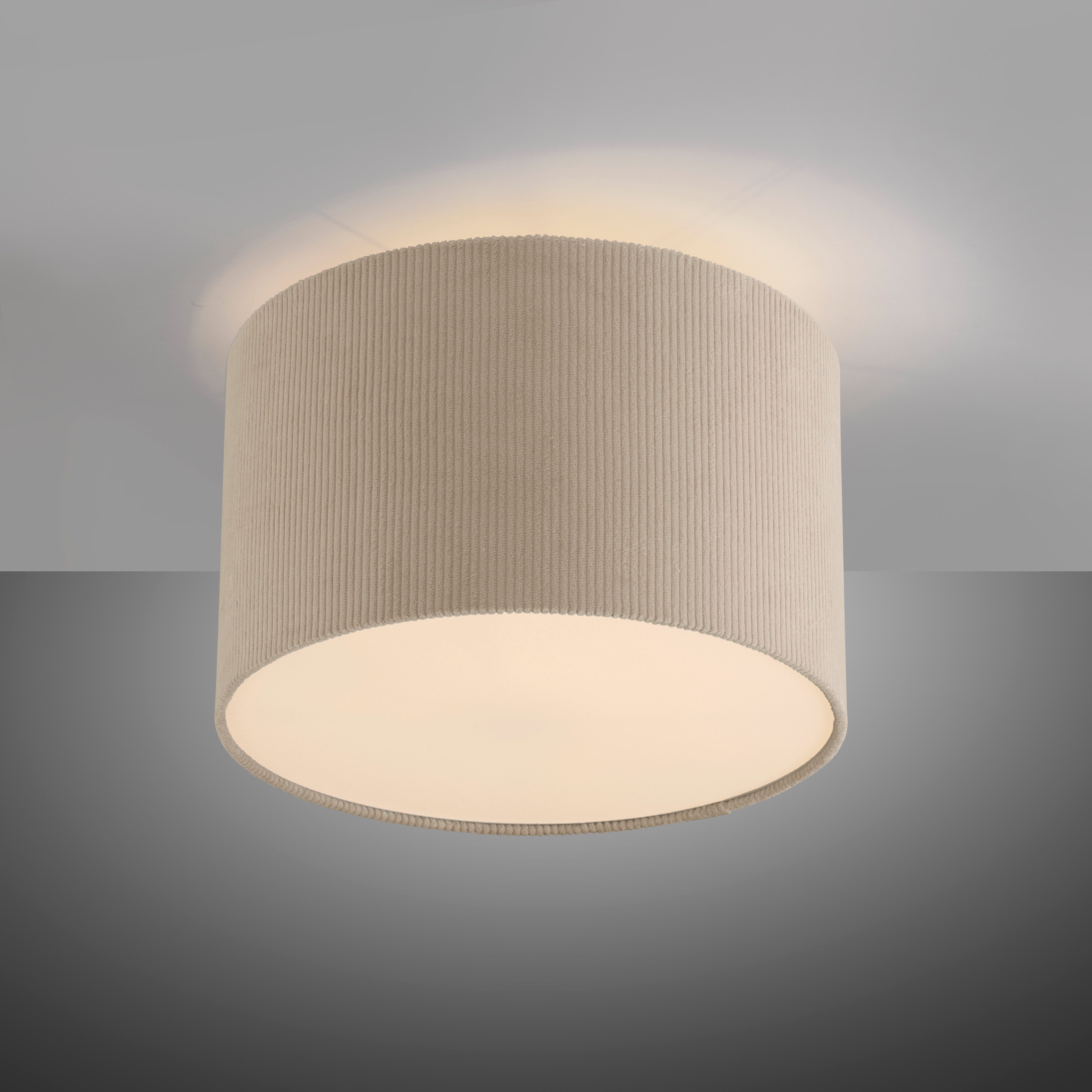 JUST LIGHT Deckenleuchte GREEN DURO, Ein-/Ausschalter, Leuchtmittel wechselbar, Warmweiß, ExklusiveE27