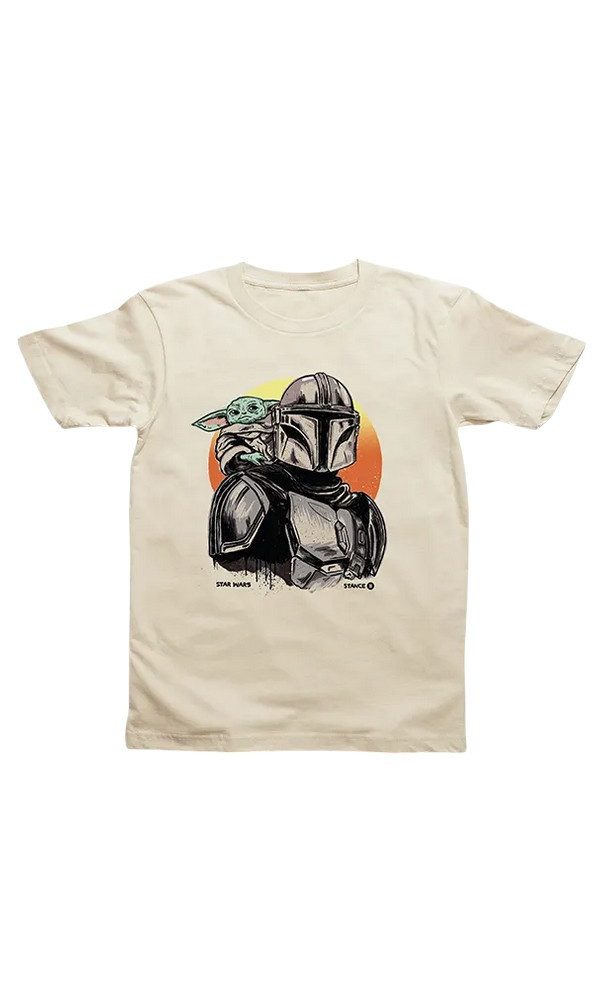 Stance T-Shirt Mando (100% Baumwolle) vintageweiss Herren