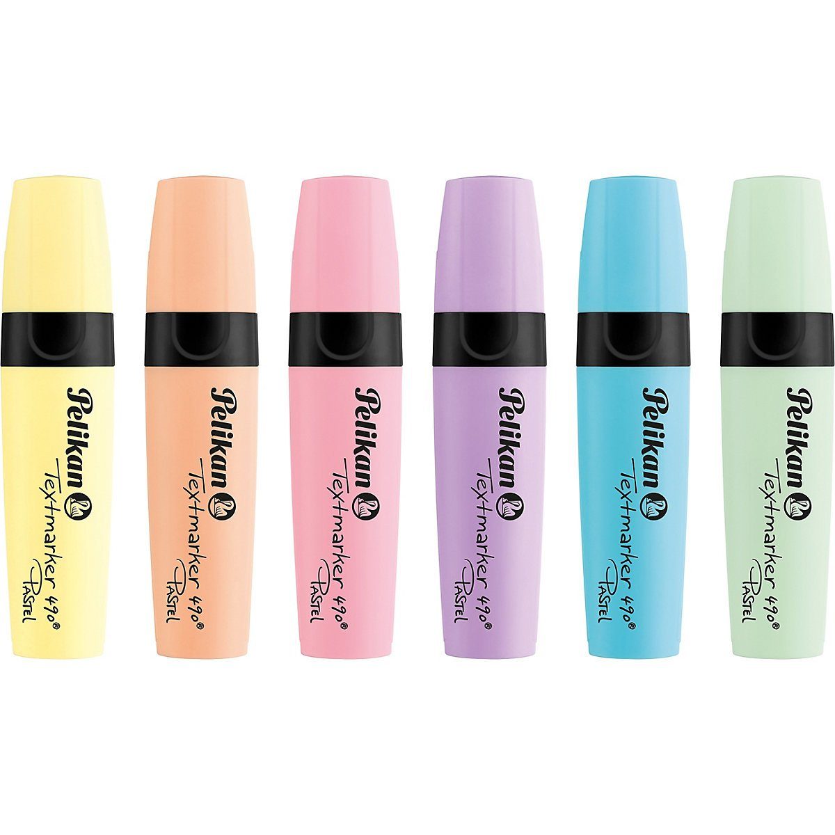 Pelikan Marker Textmarker 490® Pastell, 6 Farben