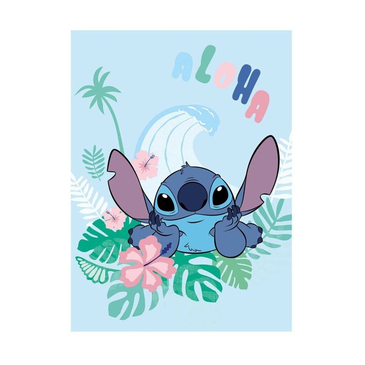 Wohndecke Lilo & Stitch Fleecedecke – Kuscheldecke Flanell 100x140, Lilo & günstig online kaufen