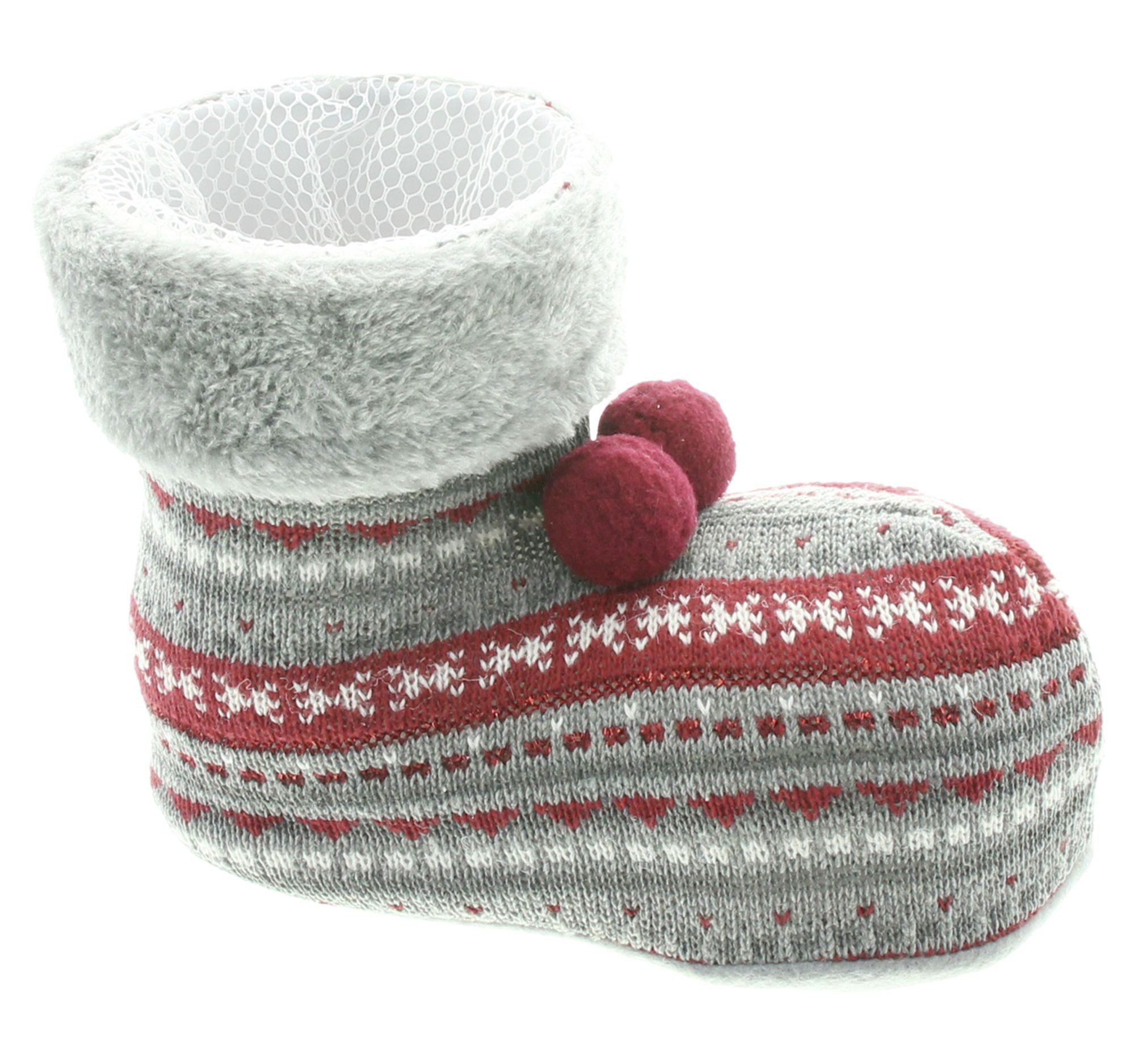 Frank Flechtwaren Dekoobjekt, Stiefel Christmas