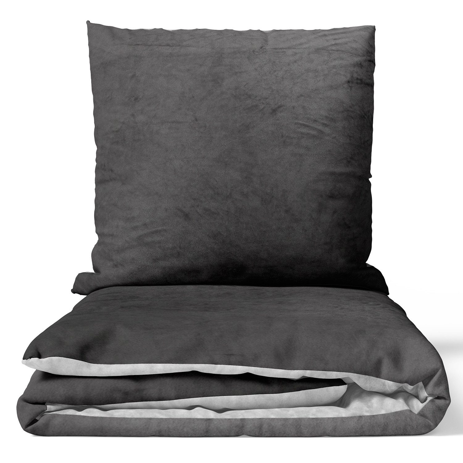 NYVI Bettwäsche Bettwäsche DreamScience Cashmere Touch, Microfaser, Wärmend, Perfekt für Winter, mit Reißverschluss