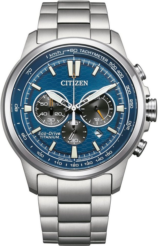 Citizen Chronograph CA4570-88L, Solar, Titan