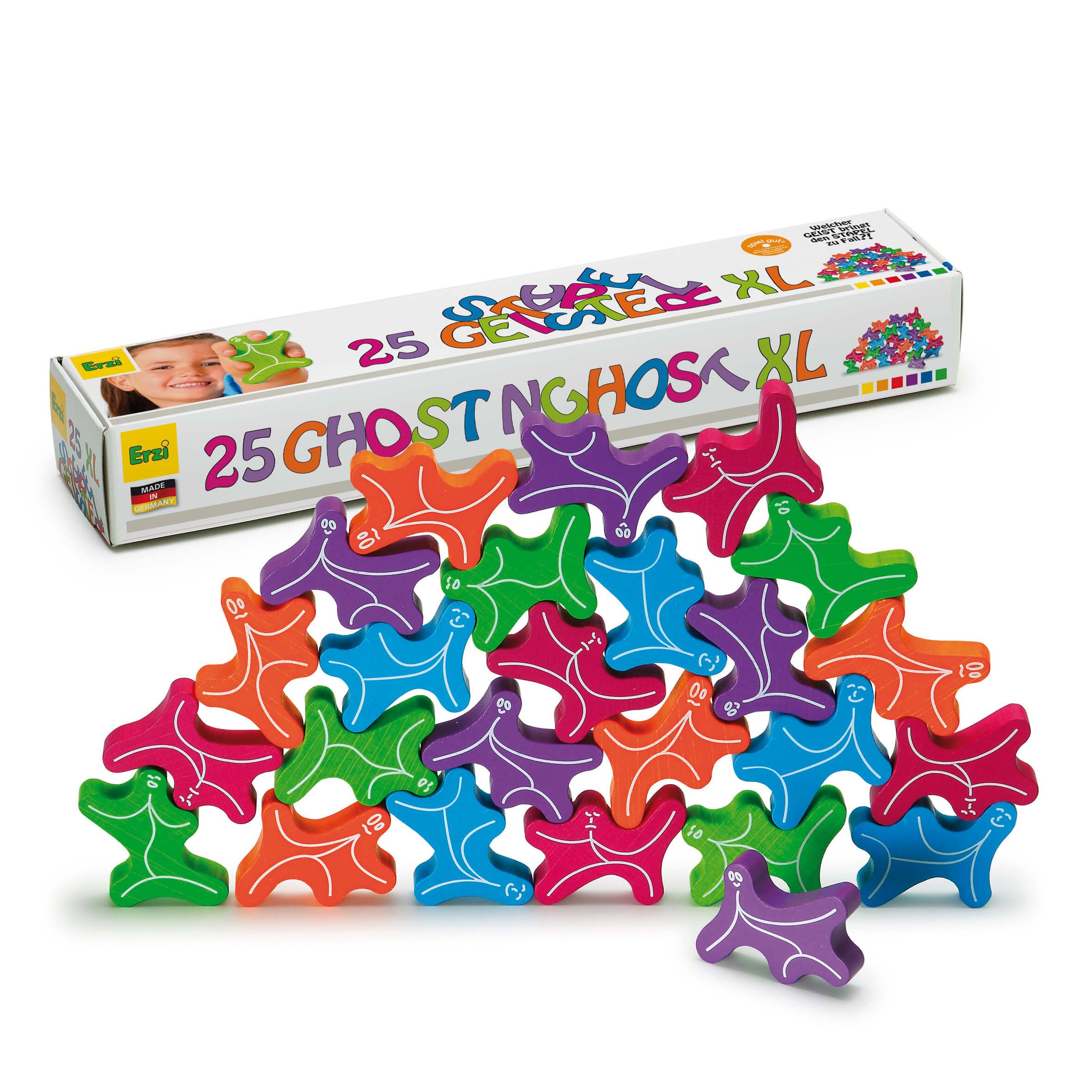 Erzi® Stapelspielzeug Erzi Stapelgeister XL