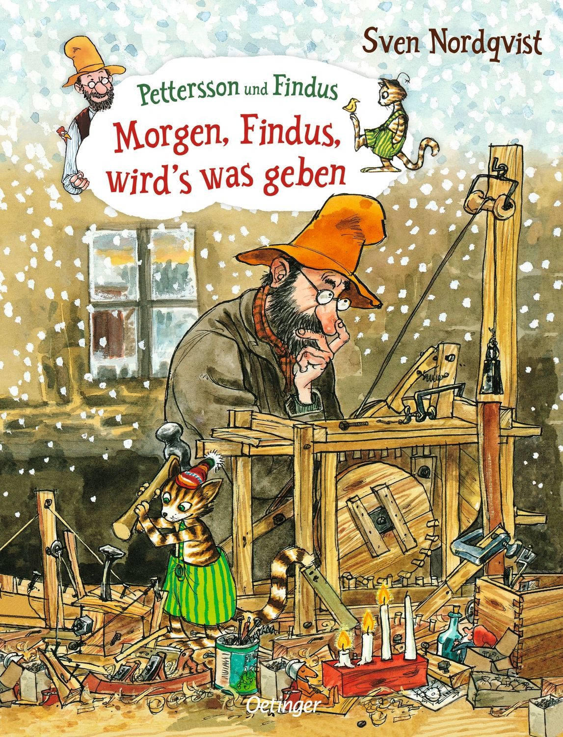 Kinderbuch Pettersson und Findus. Morgen, Findus, wird’s was geben Sven Nordqvist