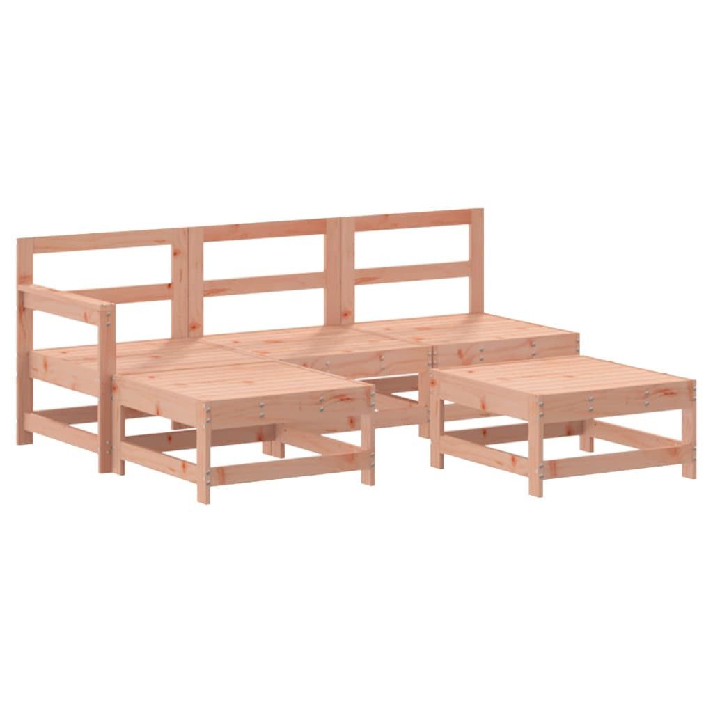 vidaXL Gartenlounge-Set 5-tlg. Garten-Lounge-Set mit Kissen günstig online kaufen