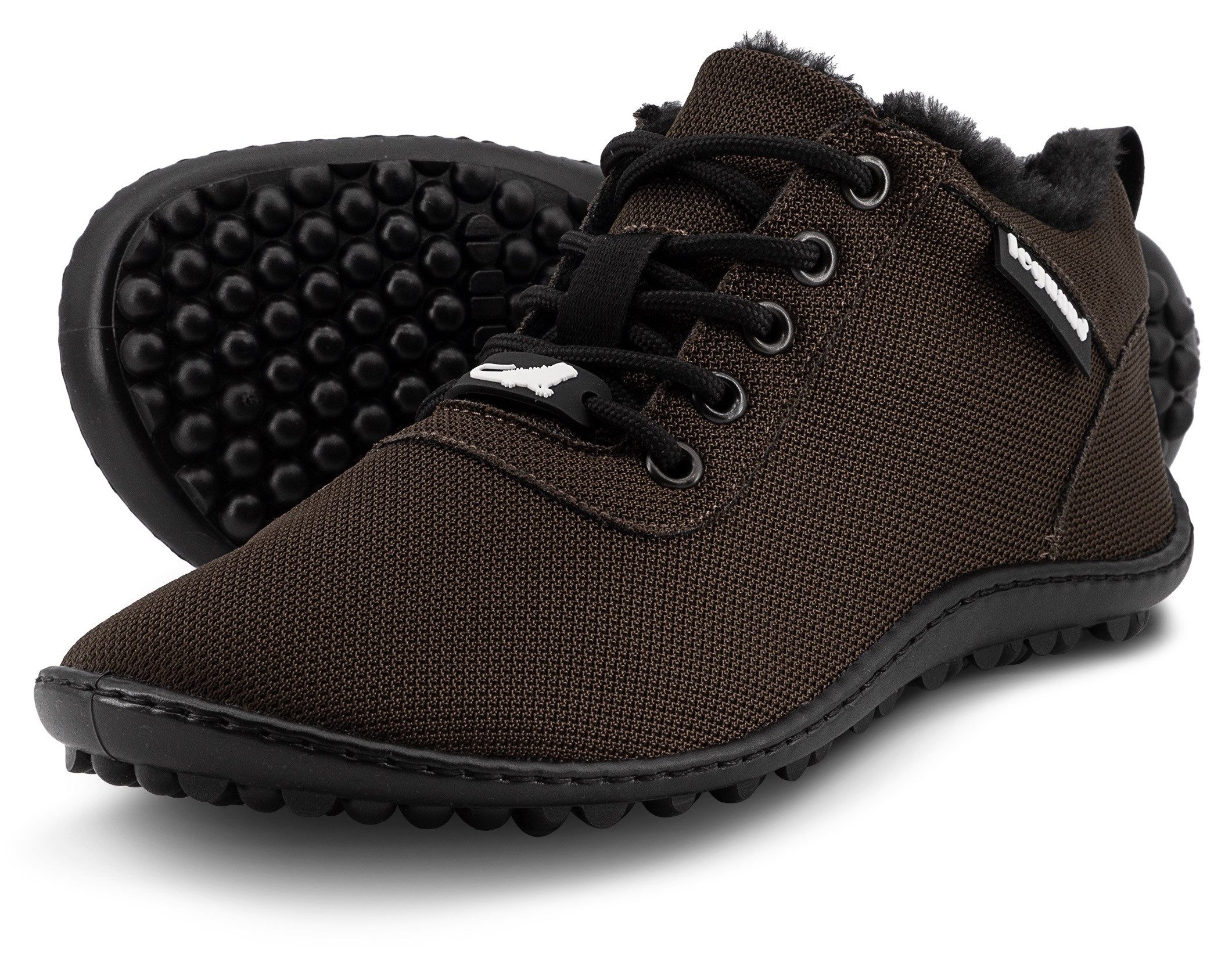 Leguano GALAXO Barfußschuh, Komfortschuh, Flats, Schnürschuh mit spezieller Halbkugel-Laufsohle