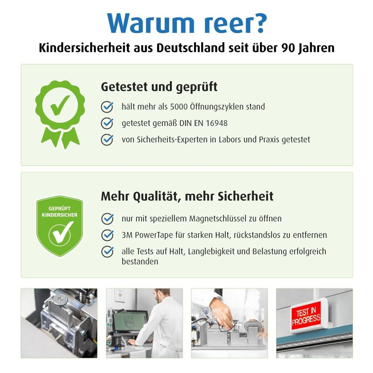 Reer Kindersicherung weiß