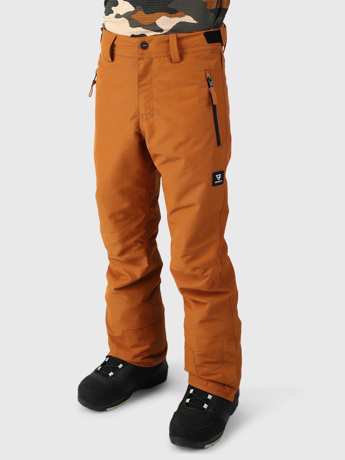 Skihose Boys Snow Brunotti Pant Footraily TABACCO