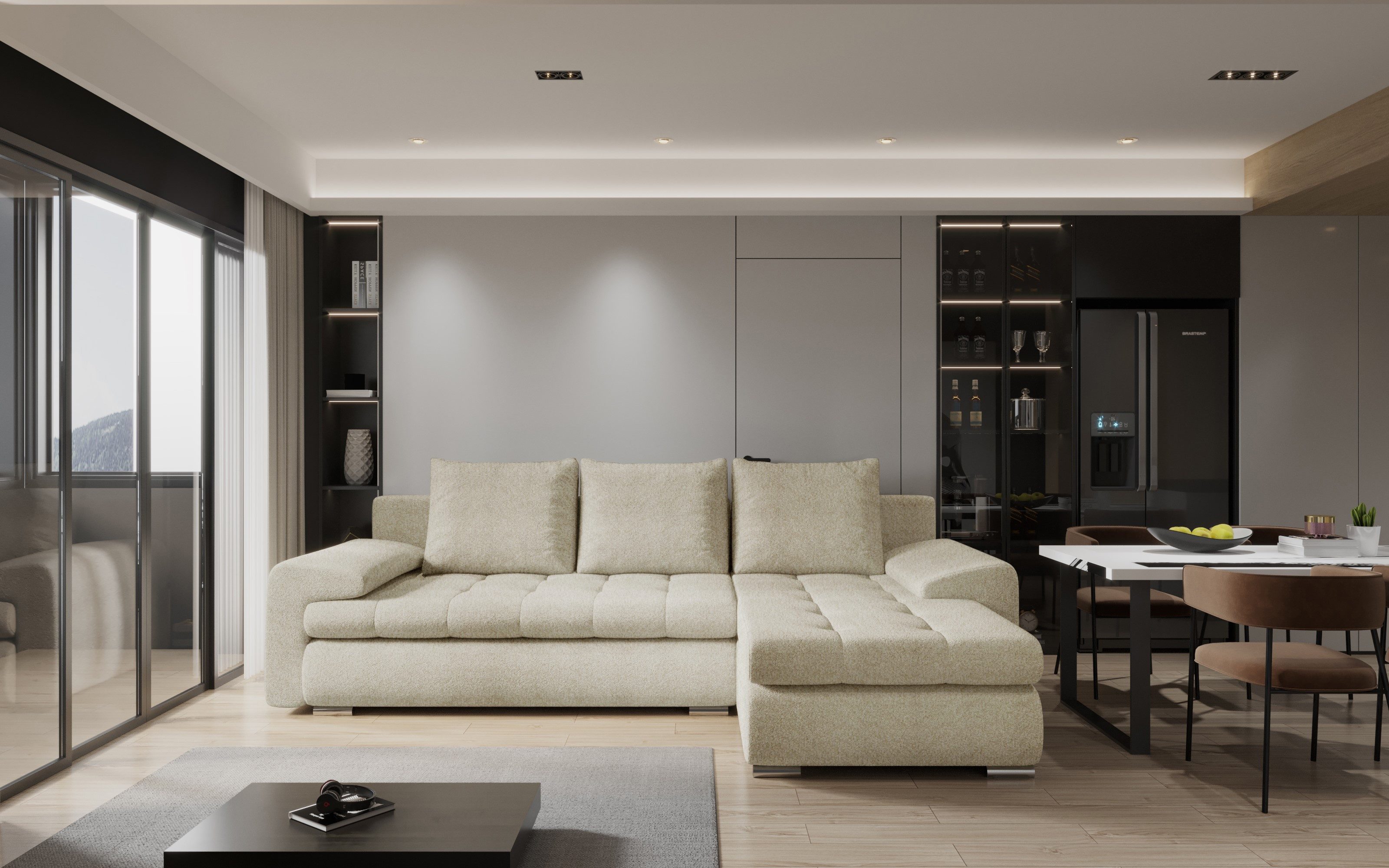 Kaiser Möbel Ecksofa Elegantes und modernes günstig online kaufen